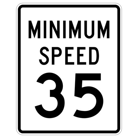 Sign Solutions Usa 30 in Height, 24 in Width, Aluminum, Vertical Rectangle DUS08DWT2430R2-4P35